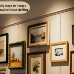 Renter-friendly ways to hang a heavy gallery wall without drilling