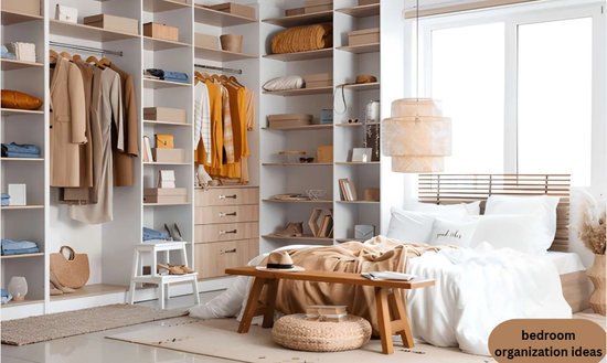 bedroom organization ideas