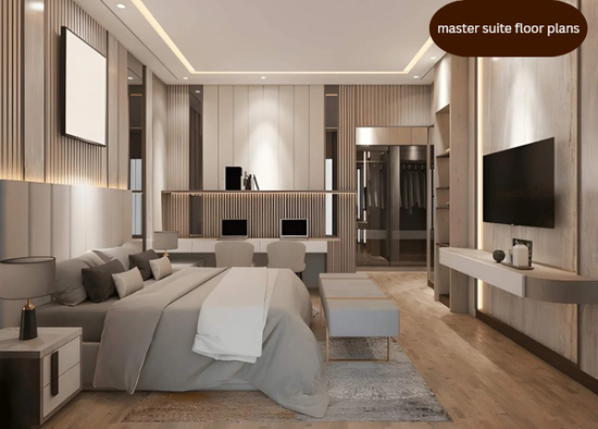 master suite floor plans